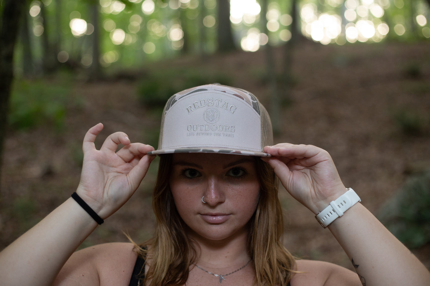 RSO Camouflage Seven Panel Trucker Hat