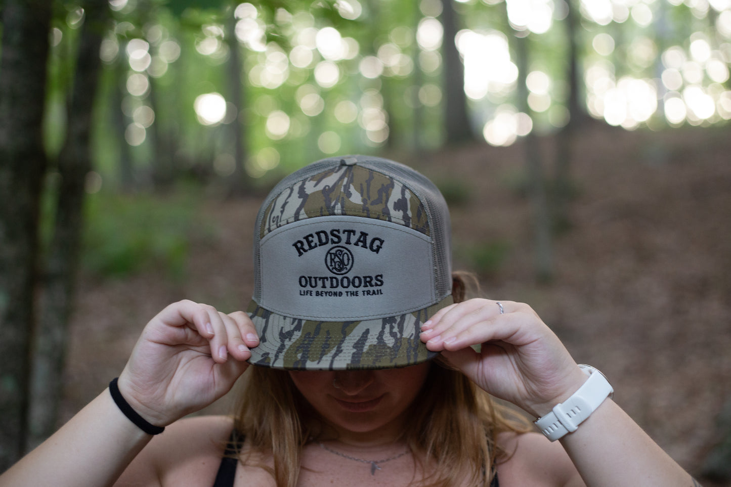 RSO Camouflage Seven Panel Trucker Hat