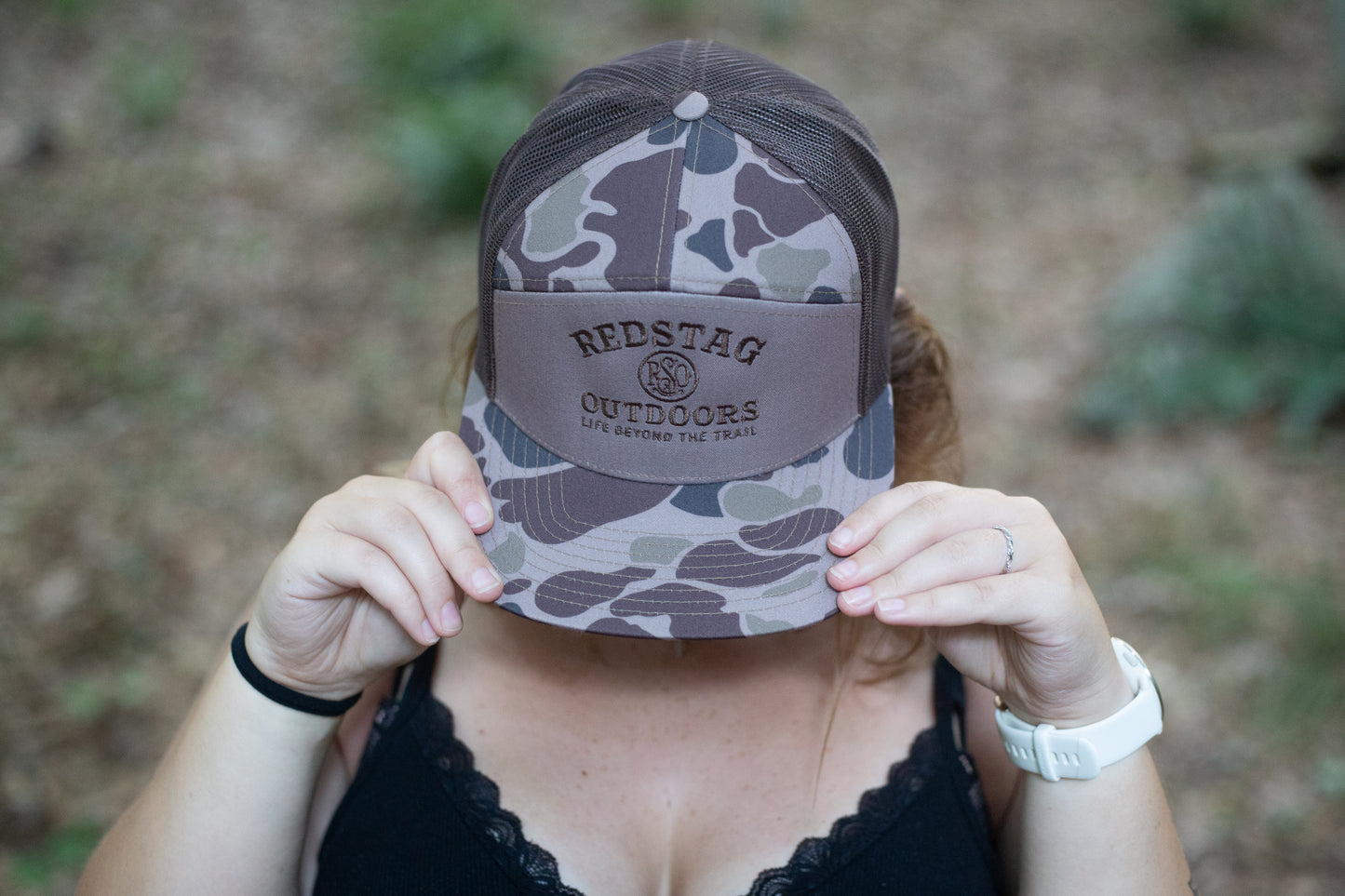 RSO Camouflage Seven Panel Trucker Hat