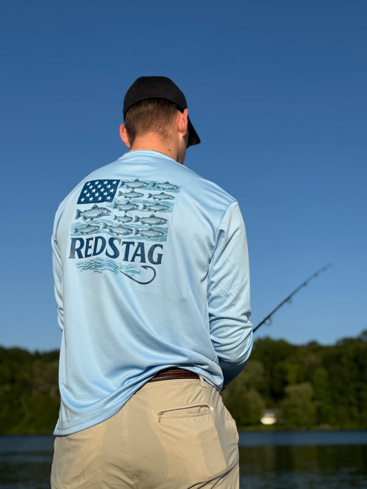Gone Fishin' UPF 50 Sunshirt
