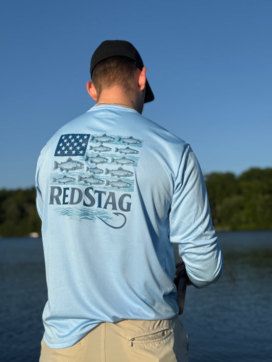 Gone Fishin' UPF 50 Sunshirt
