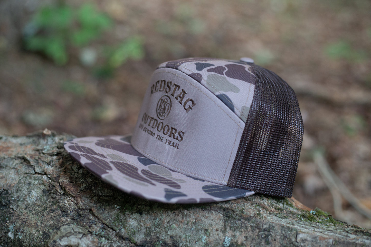 RSO Camouflage Seven Panel Trucker Hat