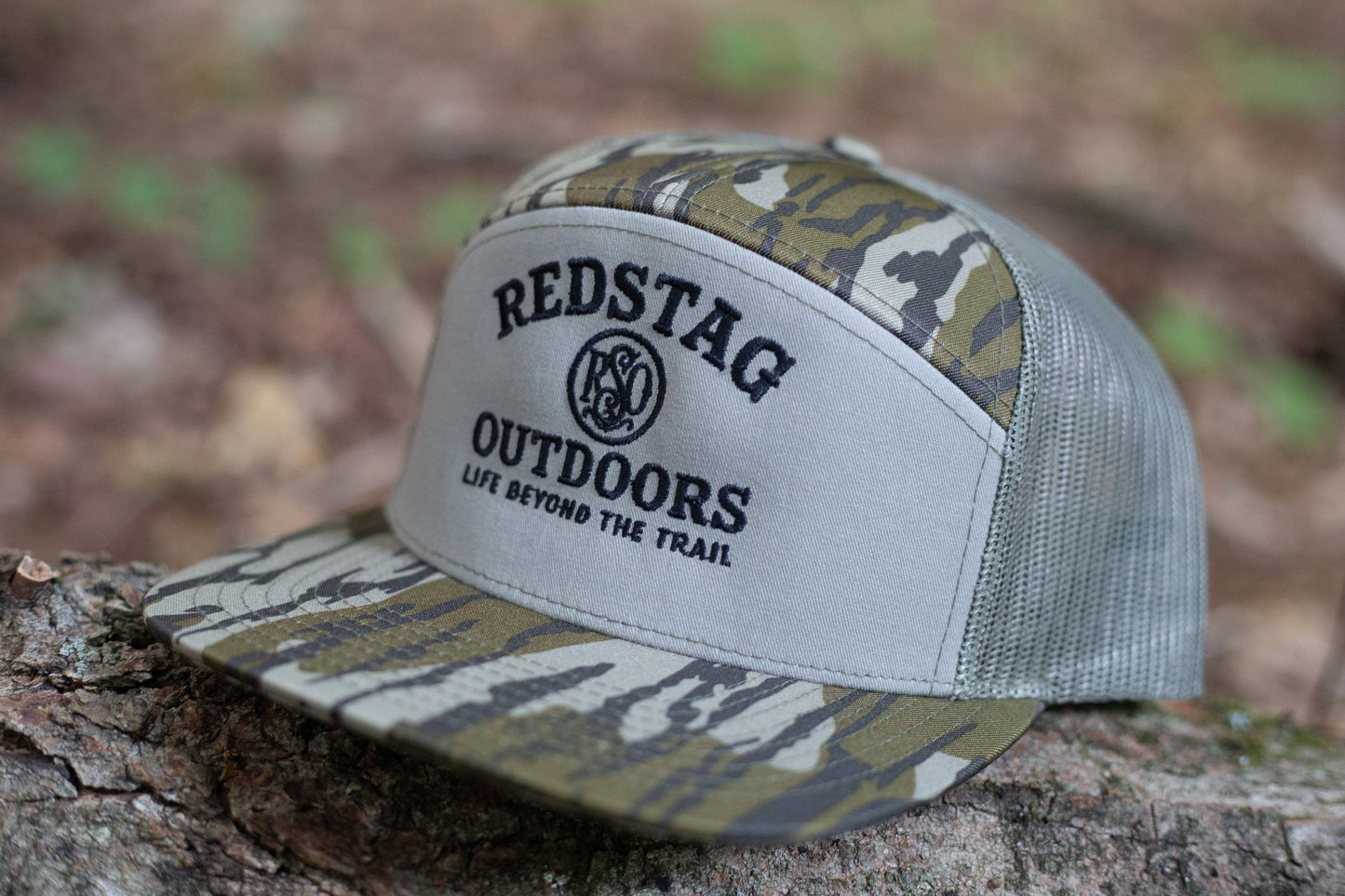 RSO Camouflage Seven Panel Trucker Hat