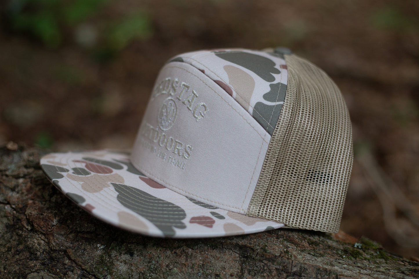 RSO Camouflage Seven Panel Trucker Hat